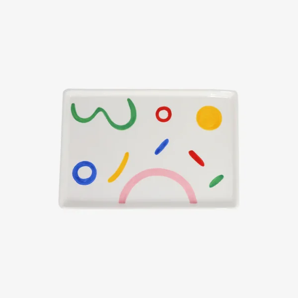 Ceramic Tray Alejandro Artistic Minimalistic