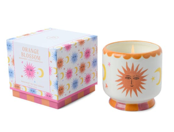 A dopo Sun Ceramic Soy Candle 226g, Orange Blossom