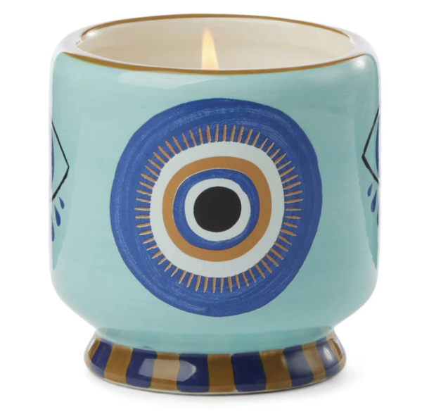 A dopo Eye Ceramic Soy Candle 226g, Incense & Smoke