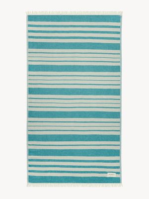 Πετσέτα Θαλάσσης Baia Linen Teal