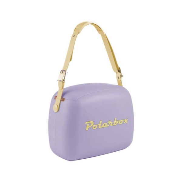 Polarbox Summer Retro Cooler Bag Pop Malva Amarillo 6 L