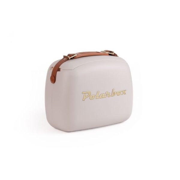 Polarbox Summer Retro Cooler Bag Pop Pearl Gold 6 L