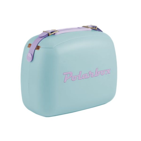 Polarbox Summer Retro Cooler Bag Pop Celeste Malva 6 L