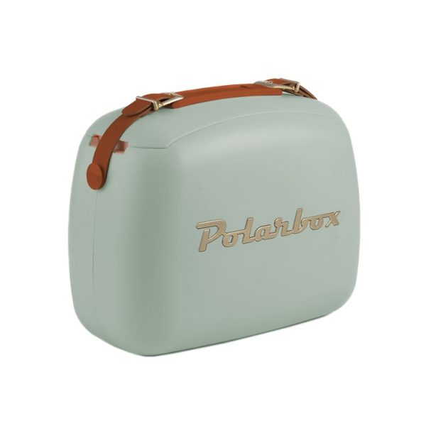 Polarbox Summer Retro Cooler Bag Pop Matcha Green 6 L