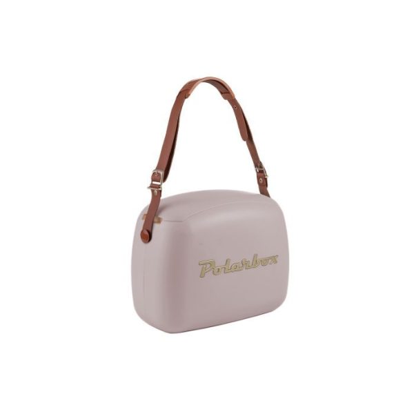 Polarbox Summer Retro Cooler Bag Pop Pearl Gold 6 L