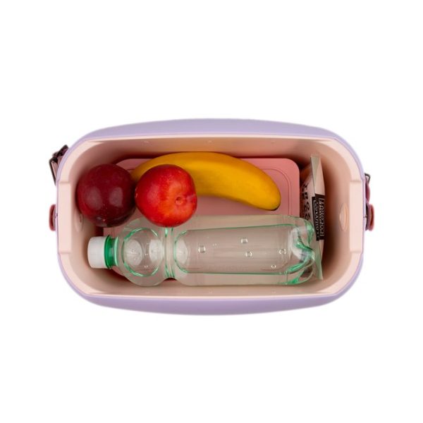 Polarbox Summer Retro Cooler Bag Pop Malva Amarillo 6 L