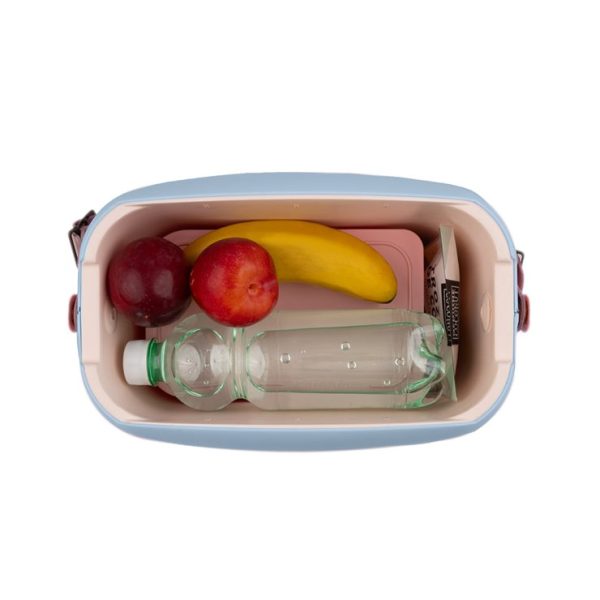 Polarbox Summer Retro Cooler Bag Pop Haze Blue Gold 6 L
