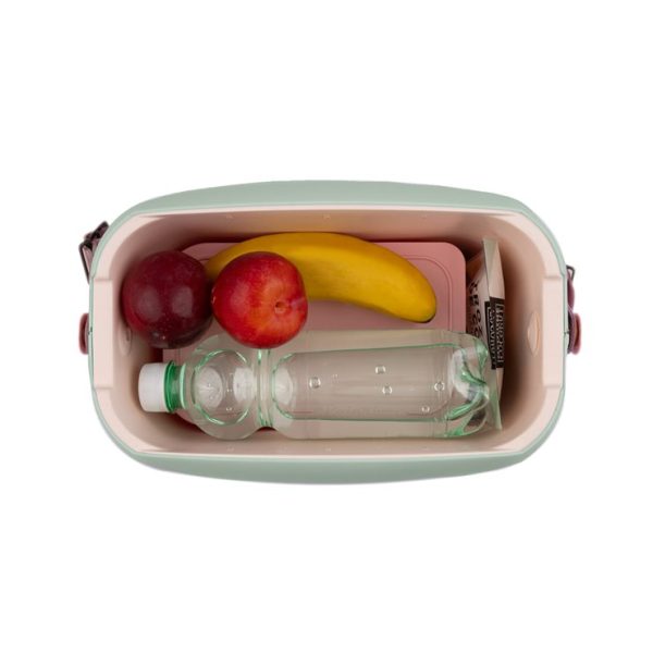 Polarbox Summer Retro Cooler Bag Pop Matcha Green 6 L