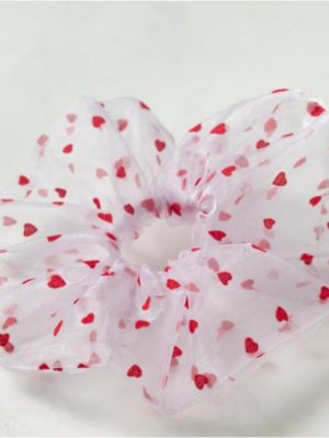 Scrunchie με Καρδούλες