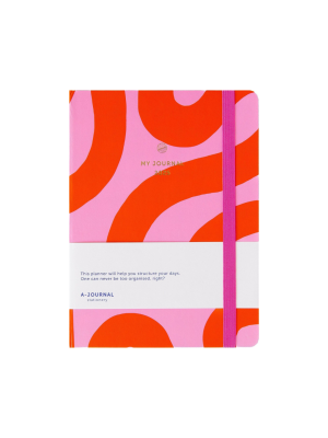 My Journal Diary 2025 Flow Pink