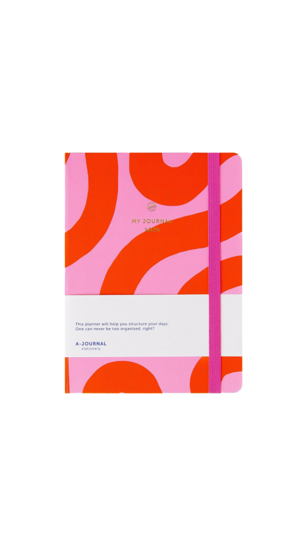 My Journal Diary 2025 Flow Pink