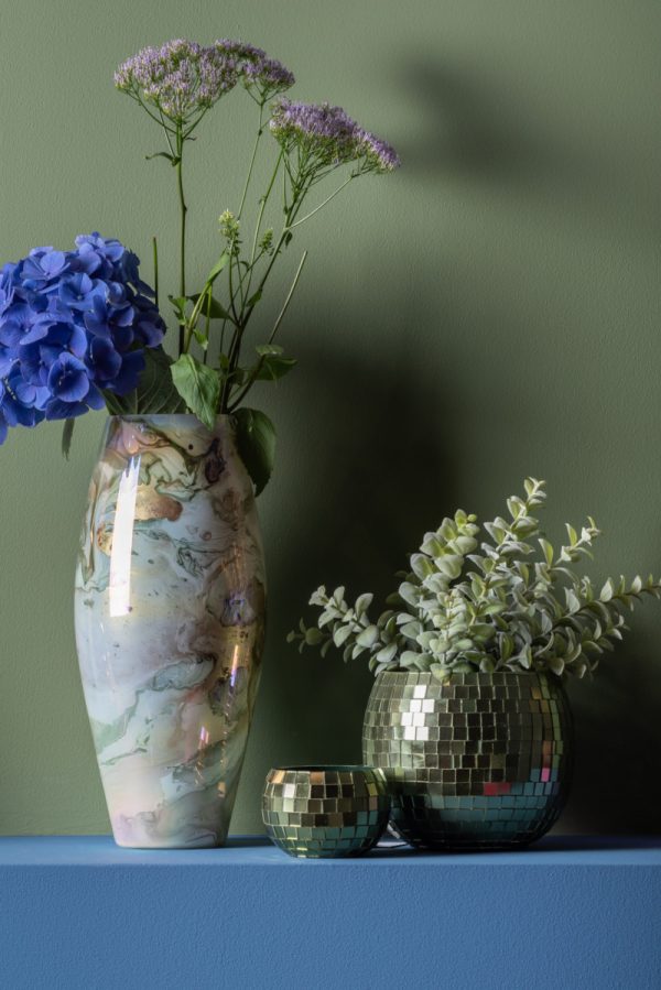 Vase Melagne Jungle Green