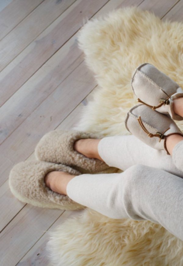Full Slippers Natural