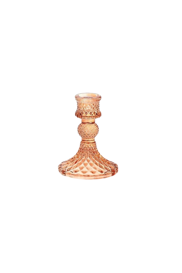 Glass Candle Holders