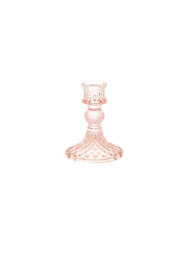 Glass Candle Holders