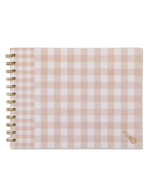 Meal Planner and Market List Notepad Gingham