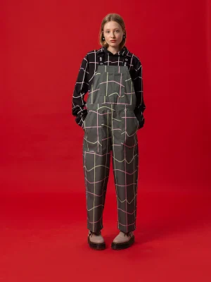 Be Cool Overalls- Grid