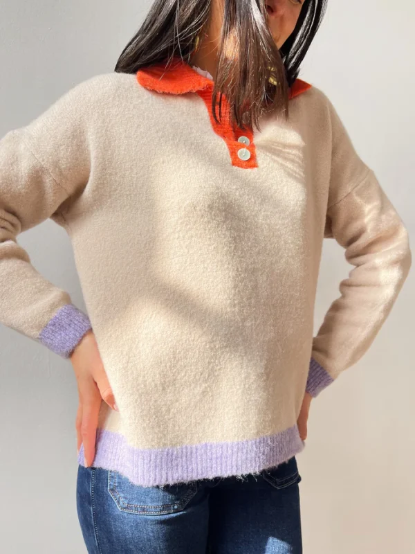 Sweater Jersey Sienna Beige