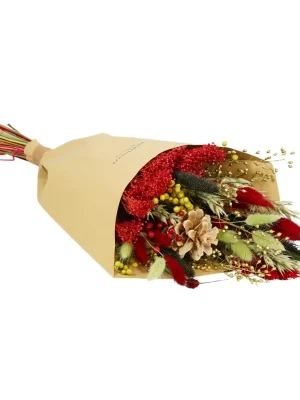 Dried Flowers Christmas Field Holiday Cheer