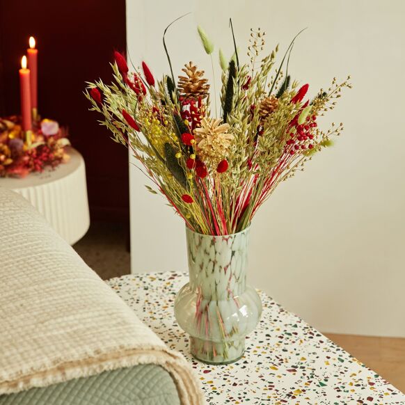 Dried Flowers Christmas Field Holiday Cheer