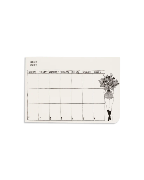 Weekly Planner Flower Girl