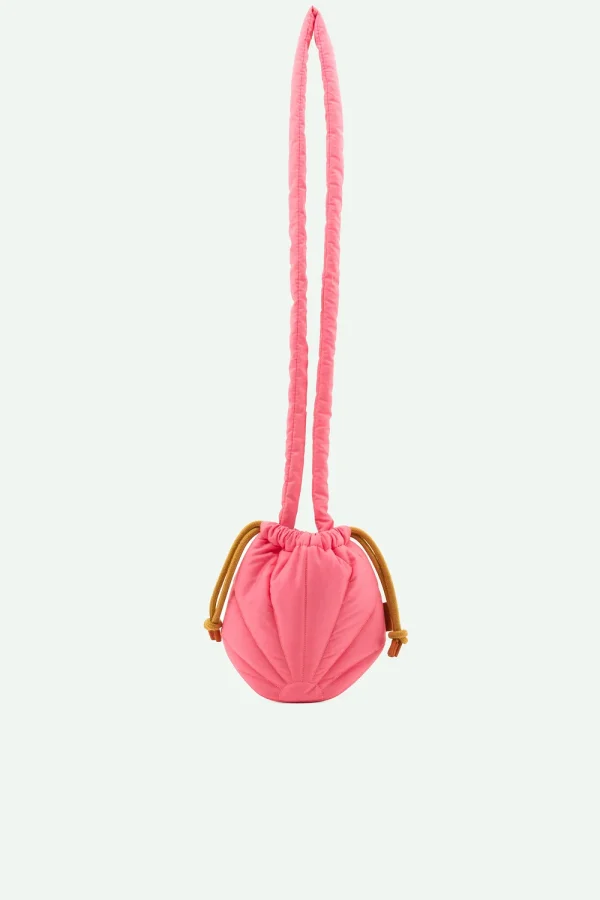 Pouch Bag Padded Έντονο Ροζ