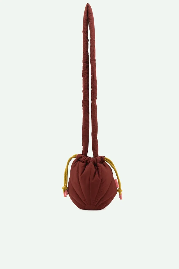 Pouch Bag Padded Βουργουνδί