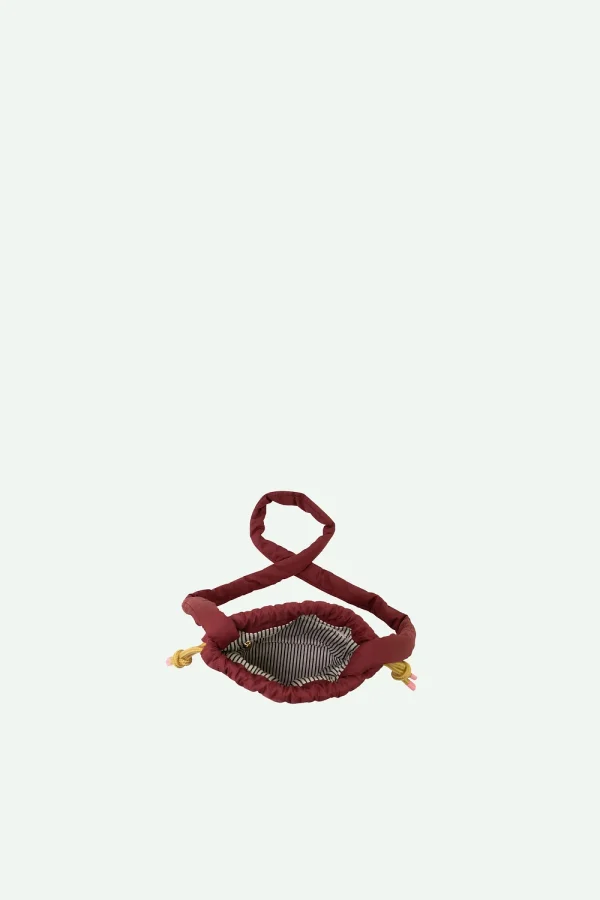 Pouch Bag Padded Βουργουνδί