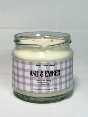 Ash & Ember BEAUTYBAR Kipseli Αρωματικό Κερί Σόγιας 300g