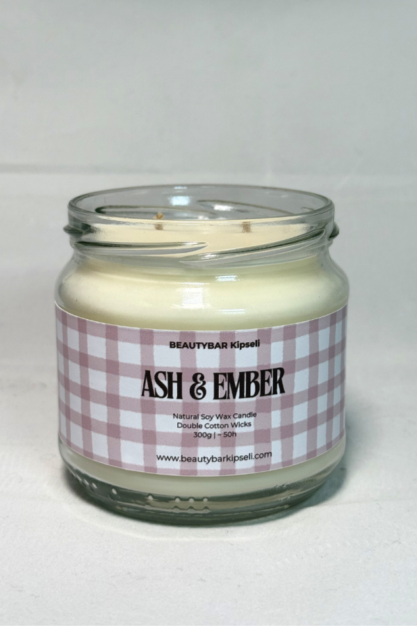 Ash & Ember BEAUTYBAR Kipseli Αρωματικό Κερί Σόγιας 300g