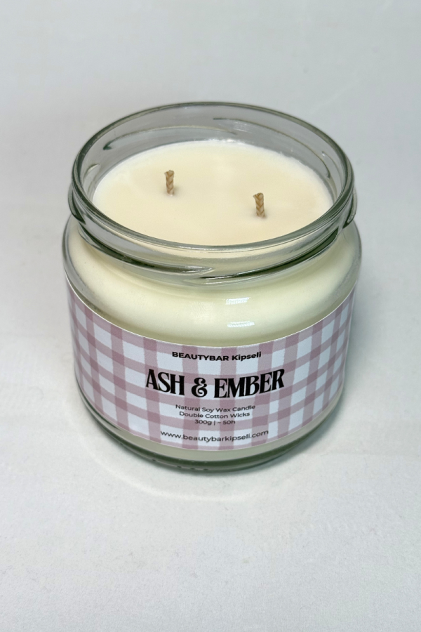 Ash & Ember BEAUTYBAR Kipseli Αρωματικό Κερί Σόγιας 300g