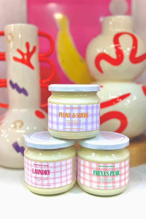 Freya's Pear BEAUTYBAR Kipseli Αρωματικό Κερί Σόγιας 300g