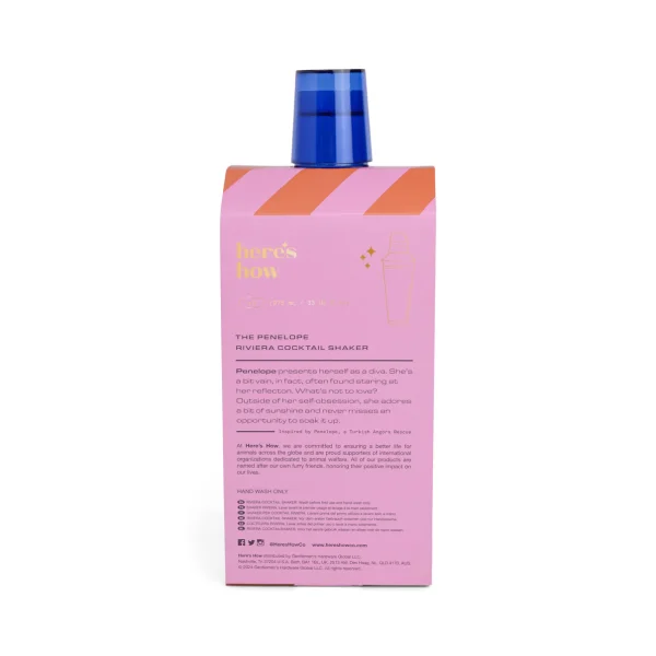 The Penelope Cocktail Shaker Cobalt