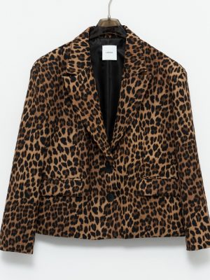 Leopard Blazer