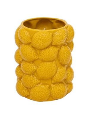 Vase Yellow Lemons