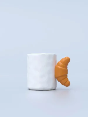 Mug Croissant Brown