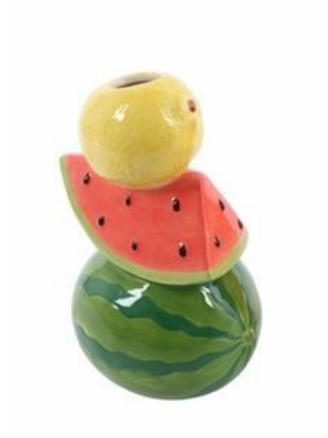 Vase Ceramic Fruits