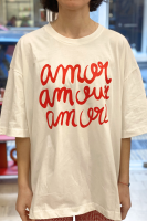 Oversized T-Shirt Amore White