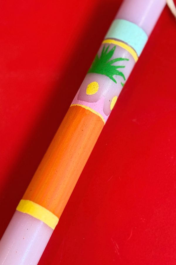 Easter Candle Colors Of The Wind