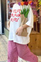 Oversized T-Shirt Amore White