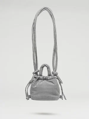 Micro Ona Soft Bag Vichy Black