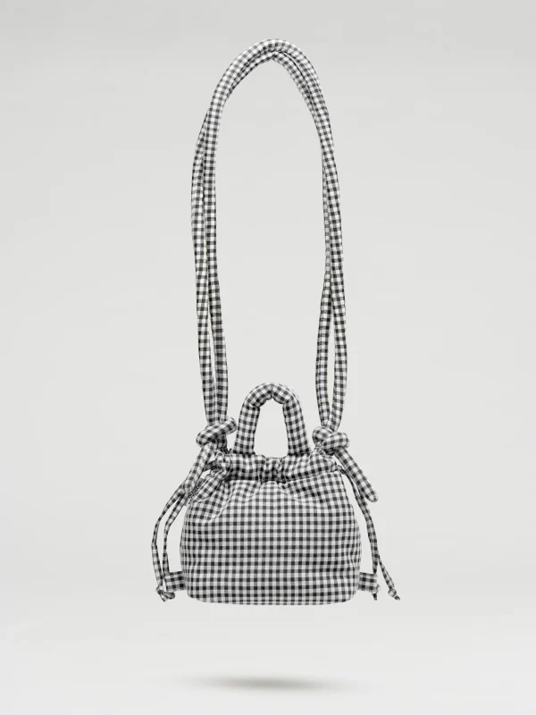 Micro Ona Soft Bag Vichy Black