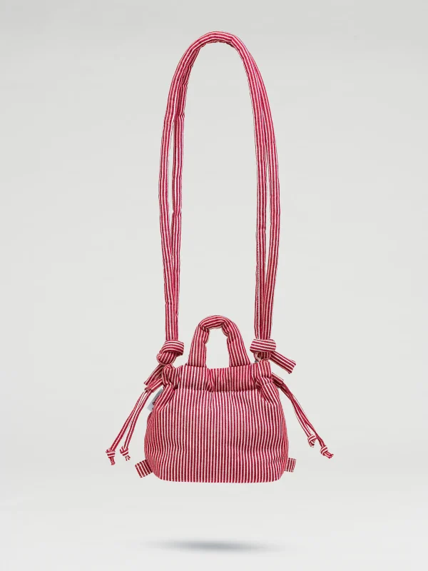 Micro Ona Soft Bag Red Stripes