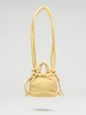 Micro Ona Soft Bag Vichy Yellow