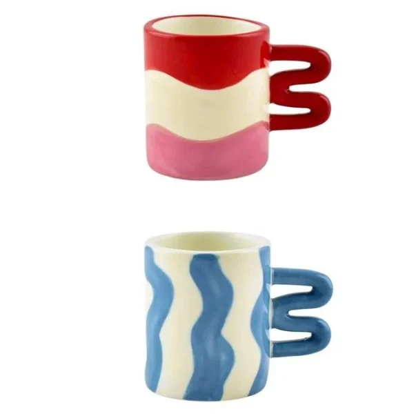 Ceramic Cup Espresso Aurora Set of 2