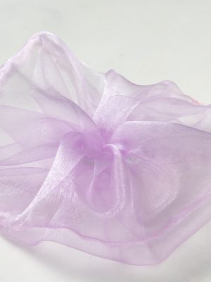Scrunchie Οργάντζα Λιλά
