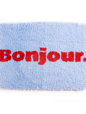 Χαλί Μπάνιου Bonjour Light Blue
