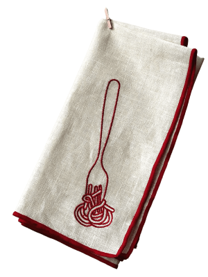 Spaghetti Linen blend Νapkins