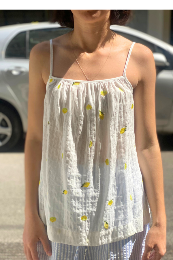 Shoulder stripes White Lemons