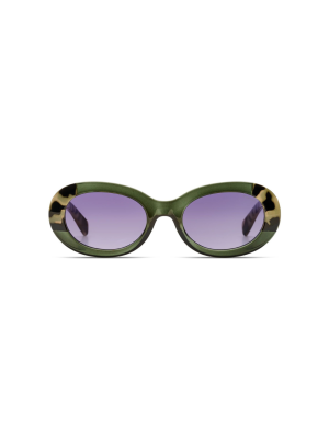 Sunglasses Luna Emerald Bobcat
